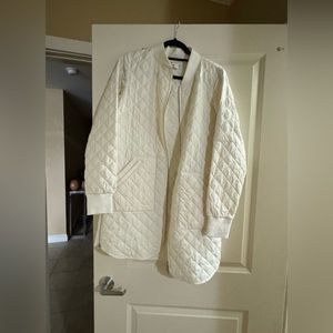Zella Quilted Ivory Jacket